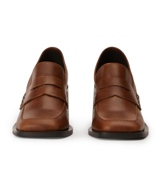 Tony Bianco Lomax Cognac 6.5cm Loafers Brown | LIESX92451