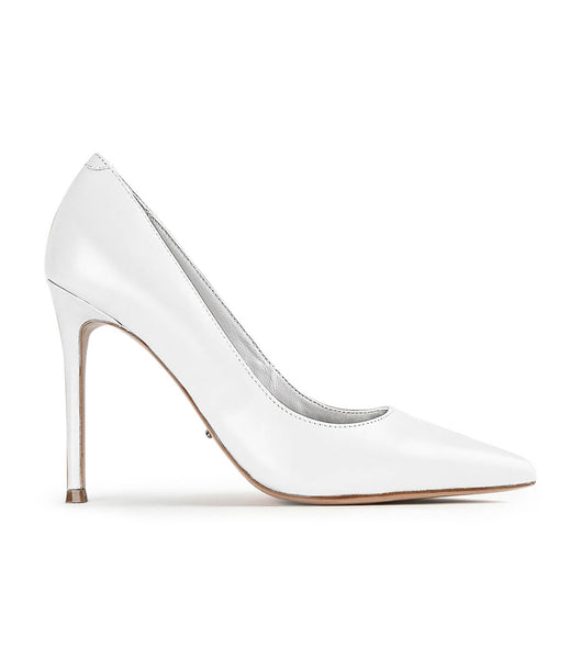 Tony Bianco Lotus Milk Capretto 10.3cm Court Shoes White | FIEUI19277