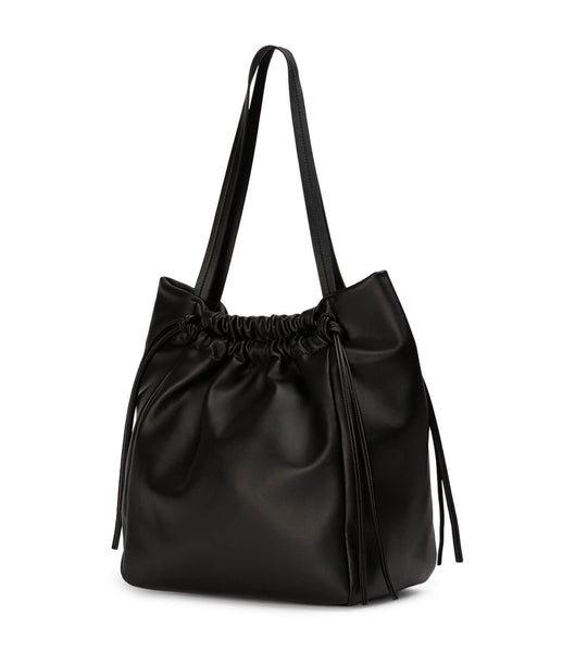 Tony Bianco Lucky Black Nappa Handbag Accessories Black | DIEKV64887