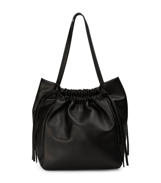 Tony Bianco Lucky Black Nappa Handbag Accessories Black | DIEKV64887