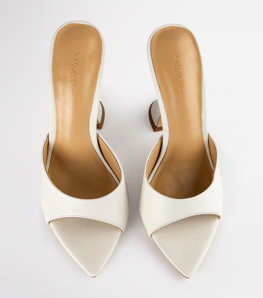 Tony Bianco Marcel Dove Nappa 10.5cm Bridal Heels White | XIEBH98313