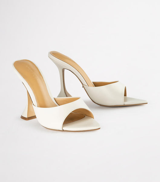 Tony Bianco Marcel Dove Nappa 10.5cm Bridal Heels White | XIEBH98313