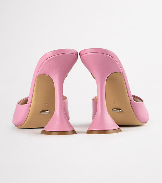 Tony Bianco Marcel Musk Nappa 10.5cm Event Heels Pink | EIEVG64440