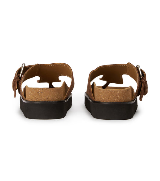 Tony Bianco Marlo Choc Suede 3cm Sandals Brown | IENEJ62343