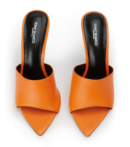 Tony Bianco Mylo Acid Orange 10.5cm Event Heels Orange | IEEAH15570