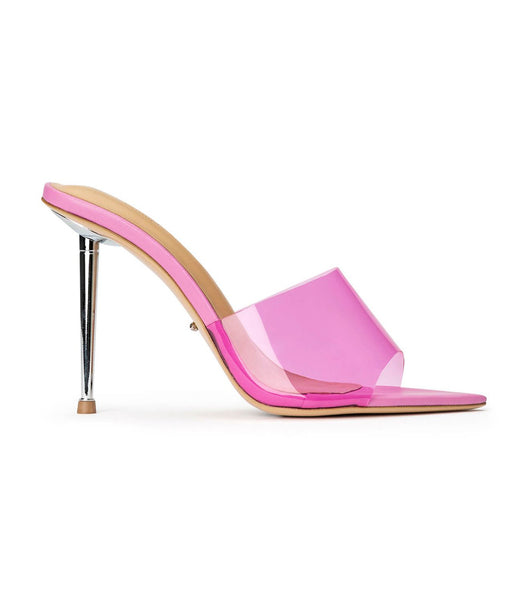 Tony Bianco Mylo Pink Vinylite/Pink 10.5cm Stiletto Heels Pink / Pink | EIEHC36280