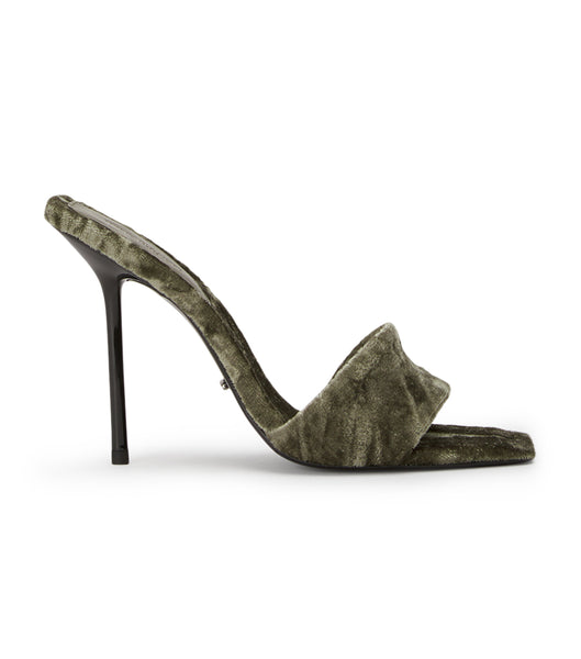 Tony Bianco Natalie Envy Crush 10.5cm Stiletto Heels Green | QIEUV37861