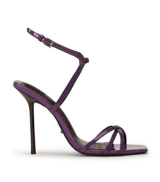 Tony Bianco Nomad Orchid Patent 10.5cm Strappy Heels Purple | IECVG28415