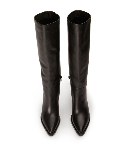 Tony Bianco Peppe Black Como 7.5cm Heeled Boots Black | IENZX76054