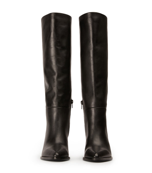 Tony Bianco Peppe Black Como 7.5cm Knee High Boots Black | UIEND14410