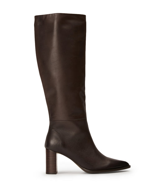 Tony Bianco Peppe Choc Como 7.5cm Heeled Boots Chocolate | FIEHY76231