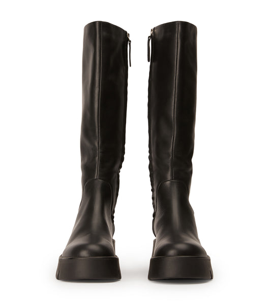 Tony Bianco Rage Black Turin 5.5cm Combat Boots Black | YIEVQ81891