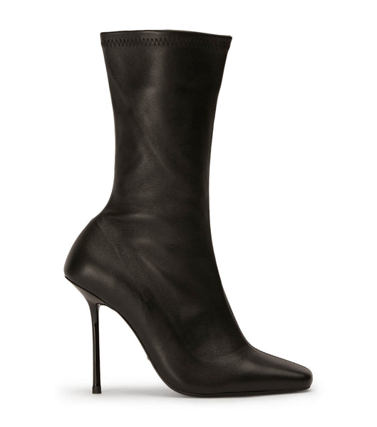 Tony Bianco Remie Black Venezia 10.5cm Ankle Boots Black | PIEQX37440