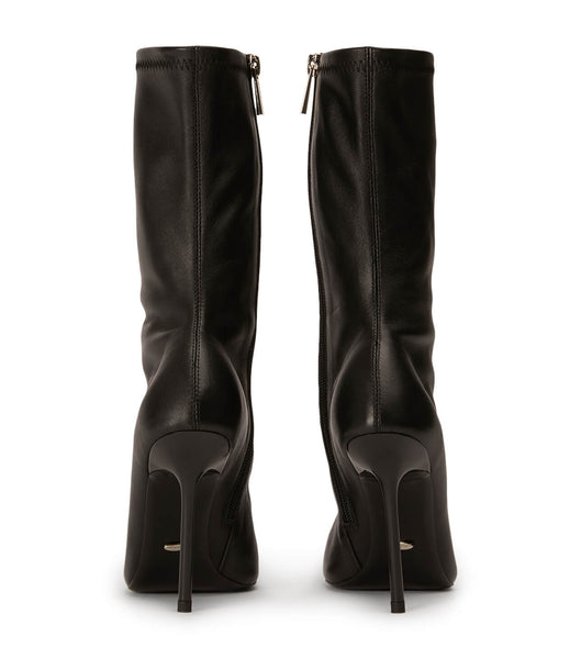 Tony Bianco Remie Black Venezia 10.5cm Heeled Boots Black | IEXBR55779