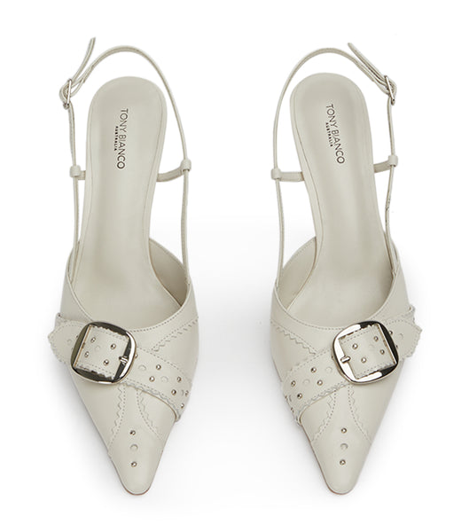 Tony Bianco Sadie Bone Venice 8cm Event Heels Beige | ZIEMJ52989