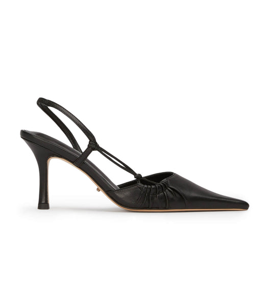 Tony Bianco Sakai Black Nappa 8cm Court Shoes Black | EIEVG89053