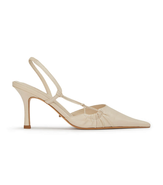 Tony Bianco Sakai Dove Nappa 8cm Low Heels White | EIEVG77539