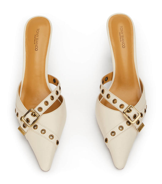 Tony Bianco Savoir Bone Venice 8cm Court Shoes Beige | IEEGJ85935