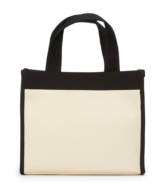 Tony Bianco Teagan Black/Beige Tote Bag Accessories Black / Beige | IENEJ33099