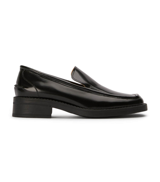 Tony Bianco Teddy Black Como 4cm Loafers Black | TIEWZ53473