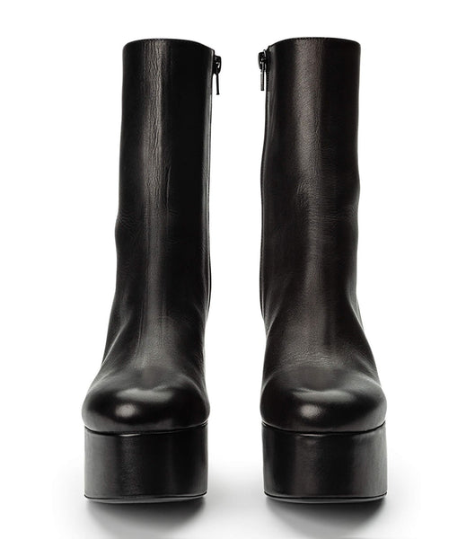 Tony Bianco Tyra Black Como 12cm Ankle Boots Black | IEZPD65552