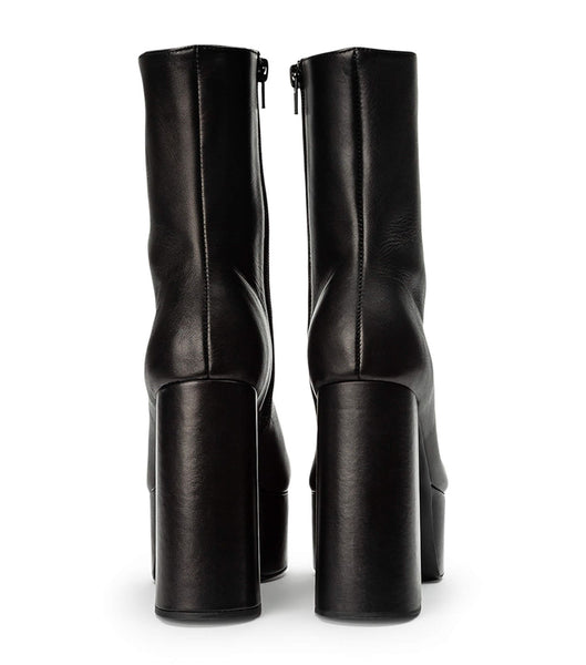 Tony Bianco Tyra Black Como 12cm Ankle Boots Black | IEZPD65552