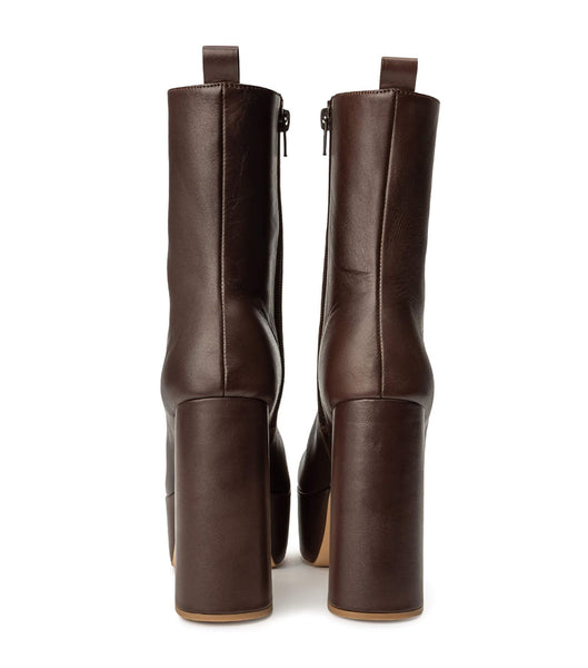 Tony Bianco Tyra Choc Como 12cm Heeled Boots Chocolate | UIEND19332