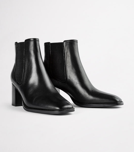 Tony Bianco Wager Black Como 6.5cm Heeled Boots Black | UIETG41227