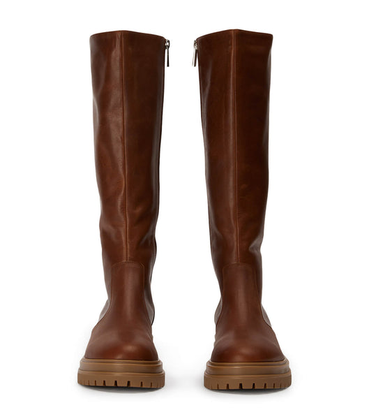 Tony Bianco Wanda Cognac 4.5cm Knee High Boots Brown | IEXMI74909