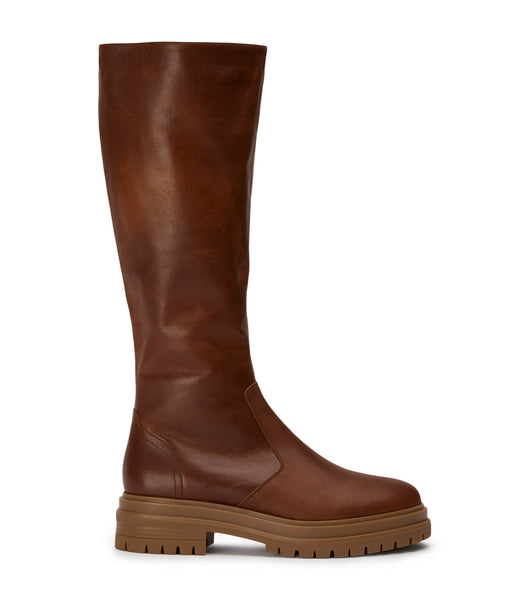 Tony Bianco Wanda Cognac 4.5cm Mid Calf Boots Brown | IEXBR49377