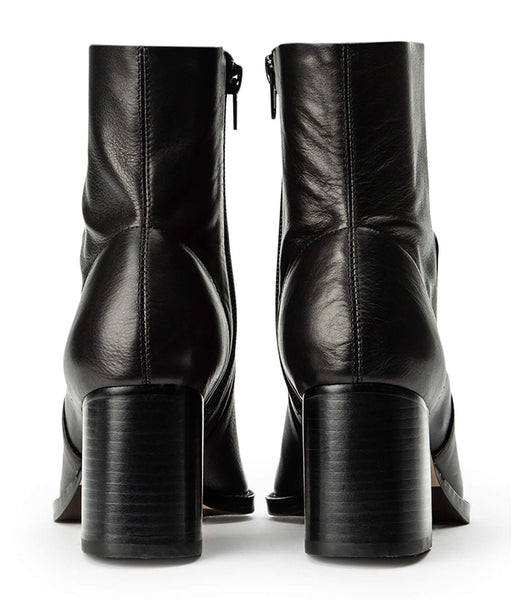 Tony Bianco Witney Black Venice 6.5cm Heeled Boots Black | PIEER84567