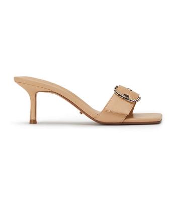 Tony Bianco Amy Beech Nappa 6.5cm Event Heels Beige | IEJKU39416