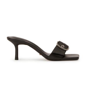 Tony Bianco Amy Black Nappa 6.5cm Event Heels Black | IEDYB74835