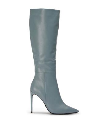 Tony Bianco Apollo Steel Nappa 10.5cm Heeled Boots Grey | IECVG23913