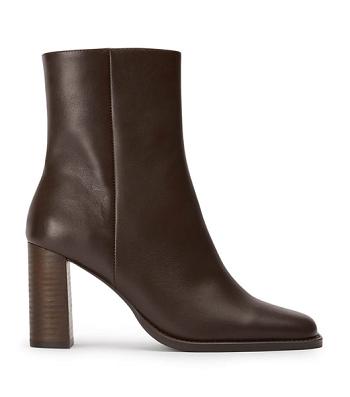 Tony Bianco Astoria Choc Como 8.5cm Ankle Boots Chocolate | QIEWA78463