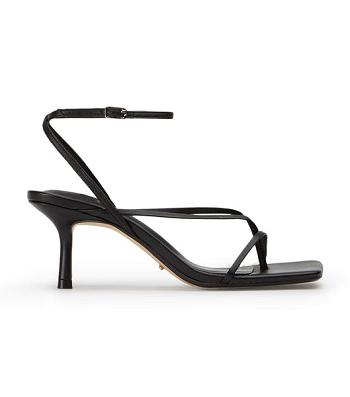 Tony Bianco Avi Black Nappa 6.5cm Event Heels Black | IENEJ22103