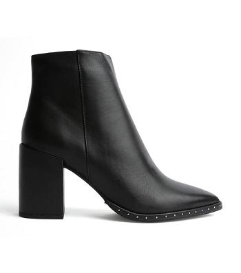 Tony Bianco Bailey Black Albany 8.5cm Heeled Boots Black | MIEFT78567