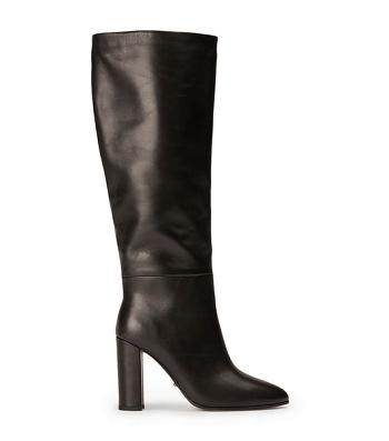 Tony Bianco Boss Black Como 9.5cm Heeled Boots Black | PIEQX11010