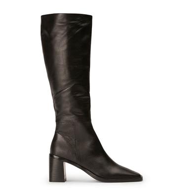 Tony Bianco Darby Black Venice 7.5cm Knee High Boots Black | DIEVO40630