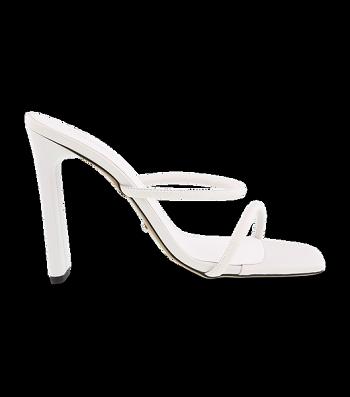 Tony Bianco Florence Milk Capretto 11cm Bridal Heels White | FIEUI44370