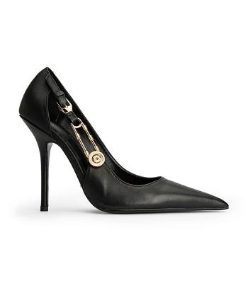 Tony Bianco Glow Black Como 11cm Event Heels Black | IECVG91654