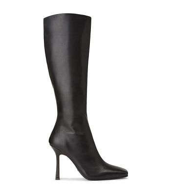 Tony Bianco Havana Black Venice 10.5cm Heeled Boots Black | EIEHC83886