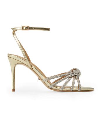 Tony Bianco Helena Gold Nappa Metallic 8.5cm Stiletto Heels Gold / Metal | PIEQX32701