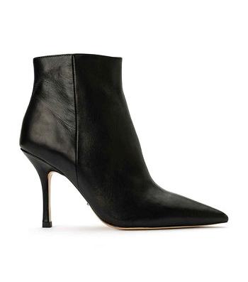 Tony Bianco Keanu Black Venice 9.5cm Ankle Boots Black | IEICD98382