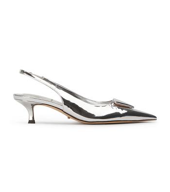 Tony Bianco Kimmy Silver Shine 4.5cm Event Heels Silver | IEZPD60820