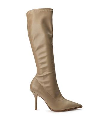 Tony Bianco Knight Piazza Venezia 9.5cm Mid Calf Boots Yellow | IEDFL22324