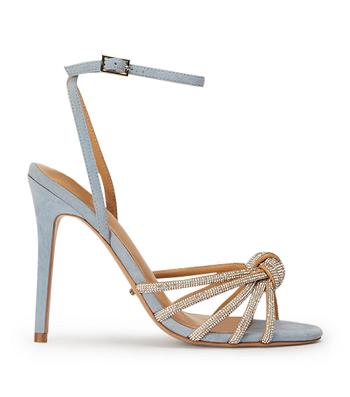 Tony Bianco Kyla Sky Suede 11cm Bridal Heels Blue | IEJZR23245