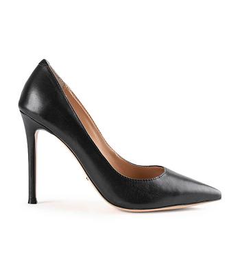 Tony Bianco Lotus Black Como 10.3cm Court Shoes Black | EIEVG48712