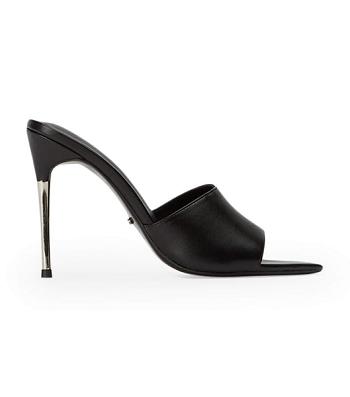 Tony Bianco Maximus Black Nappa 10.5cm Bridal Heels Black | AIEDF49025