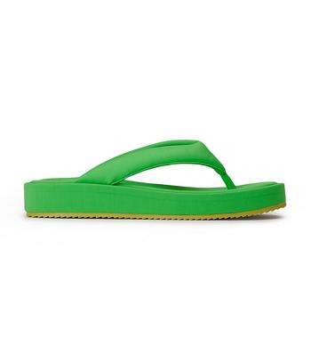 Tony Bianco Paris Neon 3.5cm Sandals Green | GIEUC39513